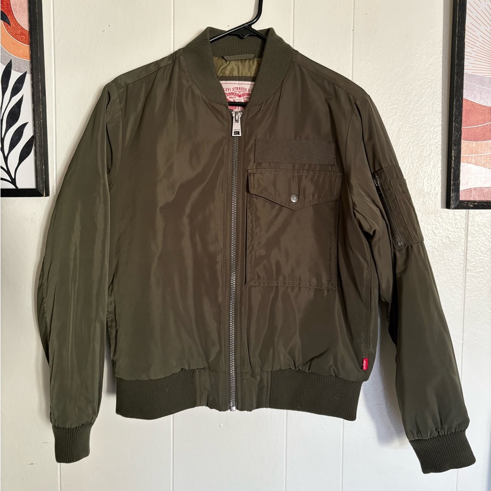 Levi’s Utility Flight Bomber Jacket size Small